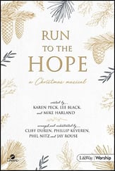 Run to the Hope SATB Choral Score cover